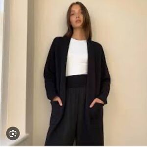 ARITZIA BABATON WOOL CASHMERE CARDIGAN SMALL